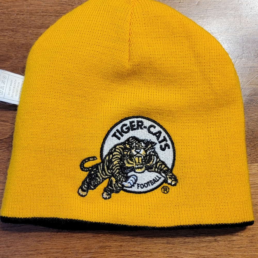 COPY - Hamilton Tiger-Cats reversible beanie winter toque CFL